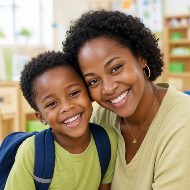 Danielle and her son Noah