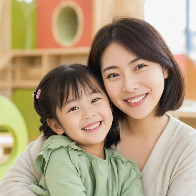 Hana and her daughter Emi